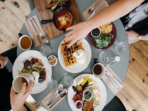 restaurant piétonne