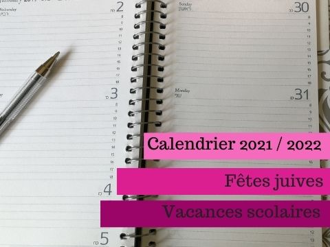 calendrier 2021-2022