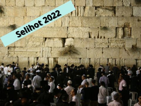 selihot 2022