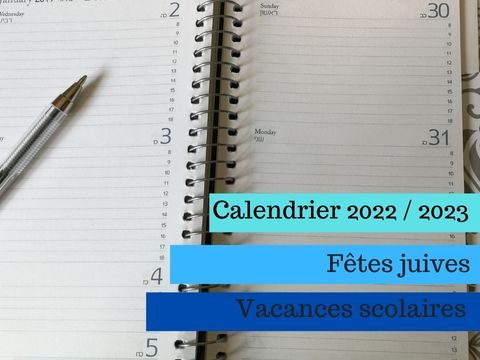 Calendrier 2022 2023