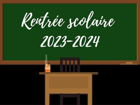 Rentrée 2023-2024